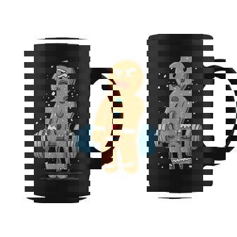 Gingerbread Weightlifting Workout Bodybuilding Coffee Mug - Thegiftio UK
