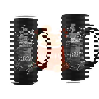 Grandma Cocoa Mug Gingerbread Cookie Xmas Christmas Holiday Graphic Print Coffee Mug - Monsterry