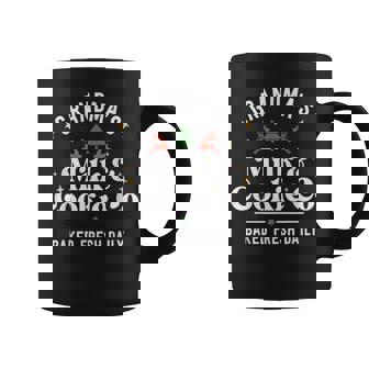 Grandma Gingerbread Cookie Family Christmas Baking Graphic Print Coffee Mug - Monsterry