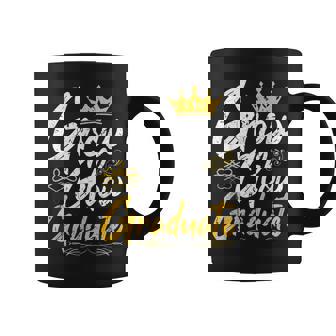 Grow Glow Graduate Student Proud Woman Christmas Graphic Print Coffee Mug - Monsterry