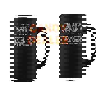 Basic Halloween Candy Dealer Candy Corn Tee Shirt Graphic Print Coffee Mug - Monsterry