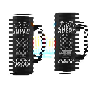 This Is My Hanukkah Pajamakah Chanukah Pajama Xmas Coffee Mug - Thegiftio