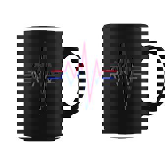 Heart And Rhythm Healthcare Worker Graphic Coffee Mug | Mazezy