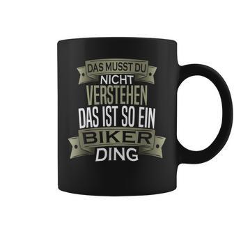 Herren Spruch Männer Hobby Ist So Ein Ding Biker Tassen - Geschenkecke