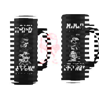 Ho Ho Ho Let It Show Horror Fan Creepy Snowman Christmas Graphic Print Coffee Mug - Monsterry