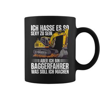 Ich Bin Baggerfahrer Construction Worker Digger Tassen - Geschenkecke