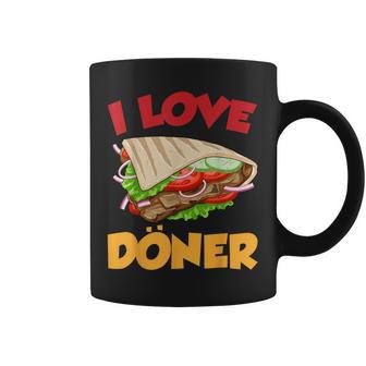 Ich Liebe Döner Kebab Fleisch Döner Tassen - Geschenkecke