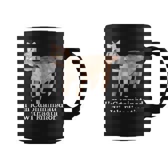 I'm Contaminated With Radiation Cat Meme Meme Joke Pun Coffee Mug - Monsterry