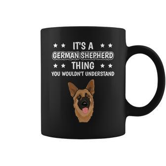 Ist So Ein Deutscher Schäferhund Ding Spruch Hundehalter Tassen - Geschenkecke