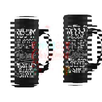 This Is My Its Too Hot For Ugly Christmas Sweaters Women Coffee Mug | Mazezy