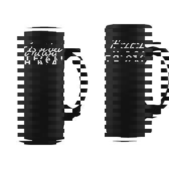 It's Not About The Pasta Funny Quote Design Graphic Print Coffee Mug - Monsterry