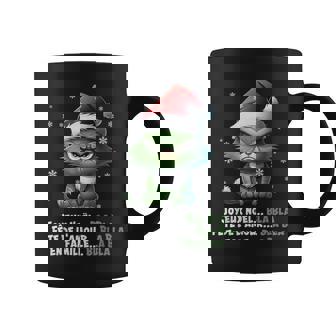 Je Déteste Noël Sarcastique Bla Chat Grincheux De Noël Tasse - Cadeauxyz