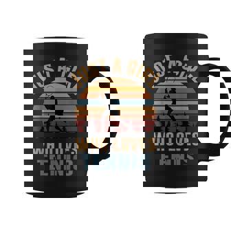 Jolis De Tennis Pour Filles Qui Aiment Le Tennis Tasse - Cadeauxyz