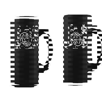 Joy With Christmas Ornament Snowflake Graphic Christmas Graphic Print Coffee Mug - Monsterry