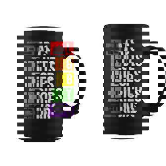 Lgbtq Weightlifting Lats Glutes Biceps Triceps Quads Rainbow Coffee Mug - Seseable