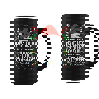 Most Likely To Drink All The Eggnog Christmas Eggnog Family Coffee Mug | Mazezy