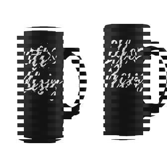 Little Blessing Shirt Kids Toddler Christmas Family Matching Graphic Print Coffee Mug - Monsterry
