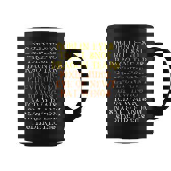 Magic Potion Ingredients Graphic Print Coffee Mug - Monsterry