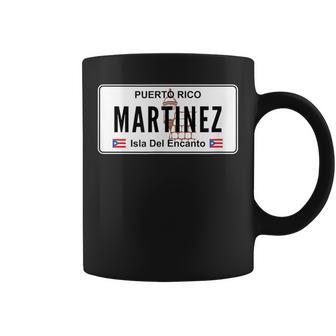 Martinez Last Name Puerto Rico License Plate Tassen - Geschenkecke