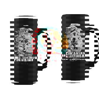 Mele Kalikimaka Hawaii Santa Hawaiian Christmas Coffee Mug - Thegiftio UK