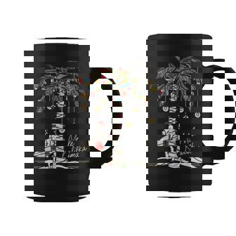 Mele Kalikimaka Hawaiian Surf Warm Hawaii Christmas Coffee Mug - Thegiftio UK