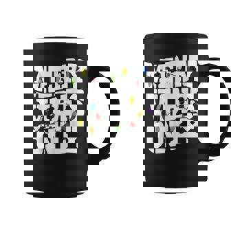 Merry Vibes Only Christmas Light Coffee Mug | Mazezy