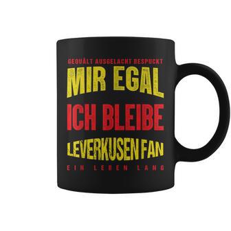 Mir Egal Ich Bleibe Leverkusen Fan Football Fan Club Tassen - Geschenkecke