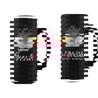 Momaste Lotus Flower Women's Yoga Exercise Pink For Mom Graphic Print Coffee Mug - Monsterry