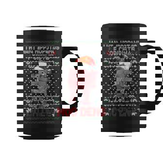 Moo Deng Christmas All I Want For Christmas Is A Moo Deng Coffee Mug - Thegiftio