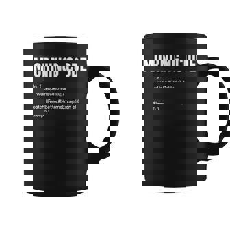 Morning Code Computer Coding Programmer Meme Graphic Print Coffee Mug - Monsterry