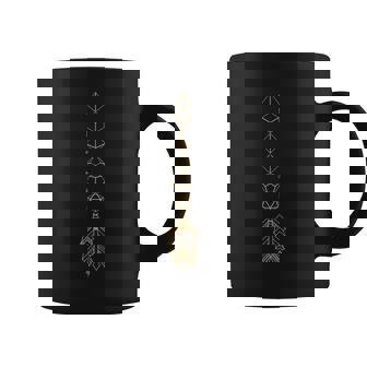 Nerdy Polyhedral Dice Set Tower Geeky D20 Graphic Print Coffee Mug - Monsterry