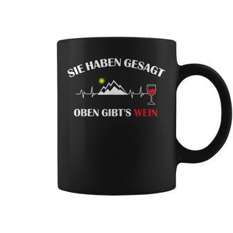 Oben Gibts Wein 'Oben Gibts Wein' Tassen - Geschenkecke