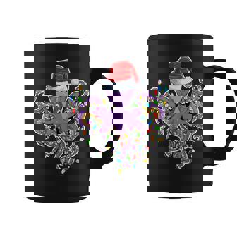 Octopus Wearing Santa Hat Xmas Octopus Lover Christmas Coffee Mug | Seseable UK