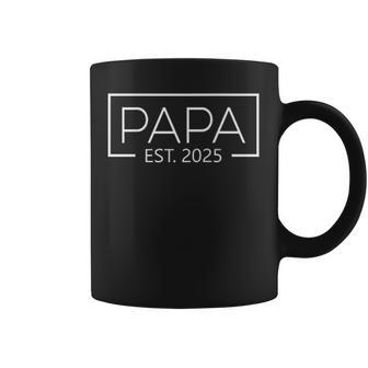 Papa 2025 Logo Werdende Eltern 2025 Tassen - Geschenkecke