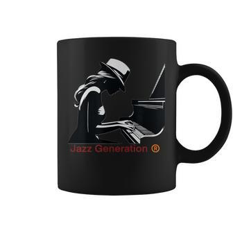 Piano De Jazz Tasse - Cadeauxyz