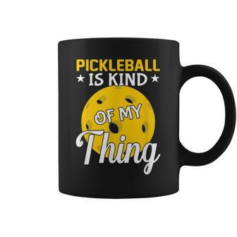 Pickleball Ist Irgendwie Mein Ding Pickleball-Liebhaber Tassen - Geschenkecke