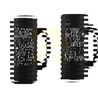 Poppin Bottles For The New Year Midwife New Year's Eve Graphic Print Coffee Mug - Monsterry