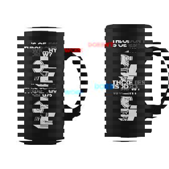 Programmer Code Works Why Meme I Programmer Graphic Print Coffee Mug - Monsterry