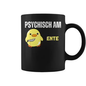 Psychisch Am Ente Lustiges Tassen - Geschenkecke