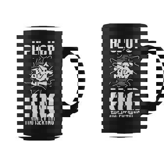 Pull Out King Timing Is Everything Graphic Print Coffee Mug - Monsterry
