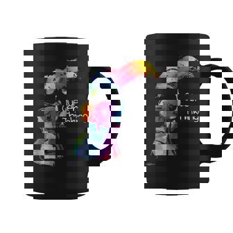 Queer Thinking Rainbow Gender Neutral Pride Androgyny Graphic Print Coffee Mug - Monsterry