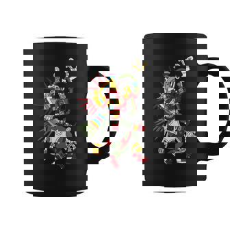 Quetzalcoatl Motive God Of Wisdom Mesoamerica Tenochtitlan Graphic Print Coffee Mug - Monsterry