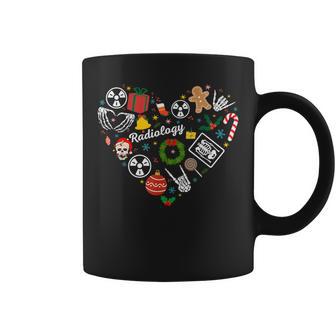 Radiology Christmas Xray Radiologist Christmas Radiologic Graphic Print Coffee Mug - Monsterry