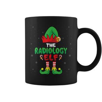 The Radiology Elf X-Ray Rad Tech Radiologist Christmas Graphic Print Coffee Mug - Monsterry