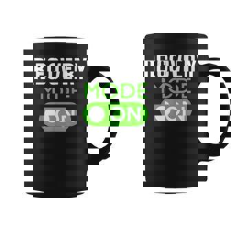 Recovery Mode On Get Well Injury Patient Survival Graphic Print Coffee Mug - Monsterry