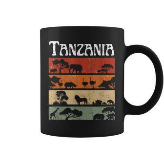 Retro Africa Tanzania Safari Travel Tanzania Tour Tassen - Geschenkecke