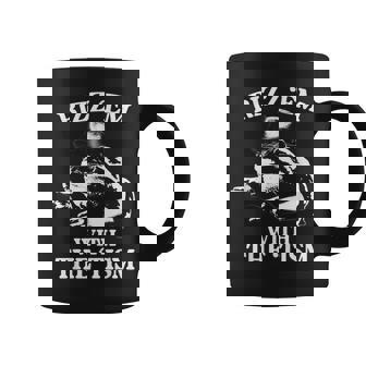 Rizz Em With The Tism Meme Frog Coffee Mug | Mazezy