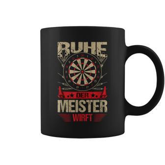 Ruhe Der Meister Werft Dart Tassen - Geschenkecke