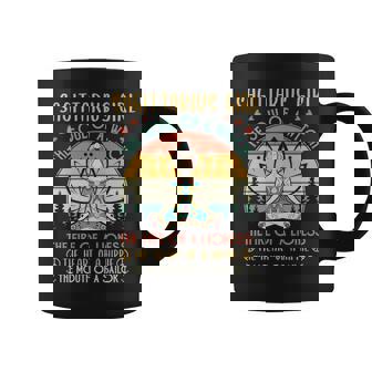 Sagittarius Girl Witch Lioness Hippie Sailor Zen Zodiac Premium Graphic Print Coffee Mug - Monsterry