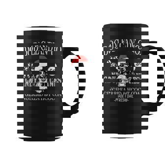 Santa Bernedoodle Doodle Mom Christmas Vintage Holiday Graphic Print Coffee Mug - Monsterry